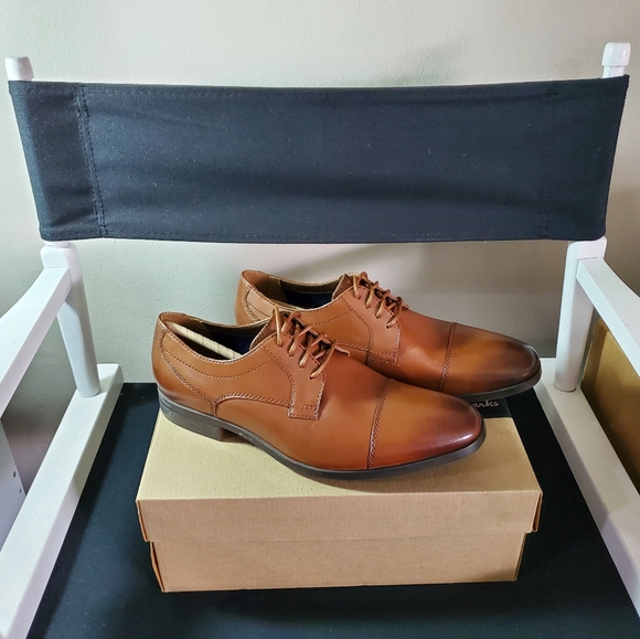 clarks men's conwell cap oxford